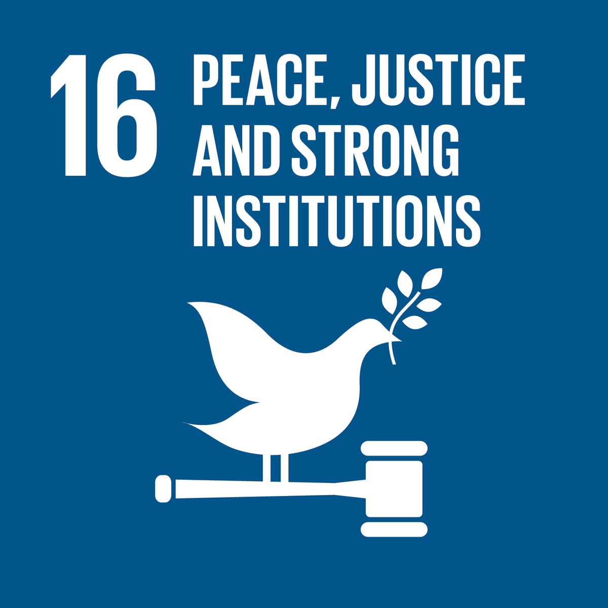 Content for day 16 - Sustainable development goal 16: Peace and justice strong institutions